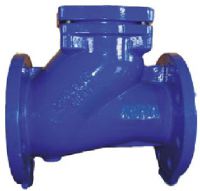 Обратный клапан шаровой резьбовой /фланцевый для канализации